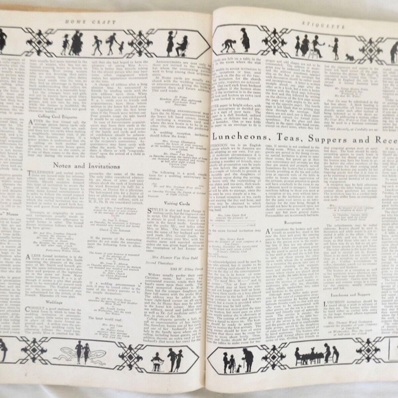 Vtg. 1920 HOME CRAFT AMERICAN WOMAN'S HANDBOOK Weekly Chicago Household How to - Picture 9 of 10